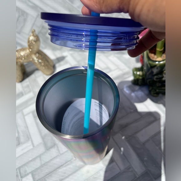 Starbucks Oil Slick PVD Rainbow Stainless Steel Tumbler Cup 24oz UnReleased 2023 - Picture 4 of 4